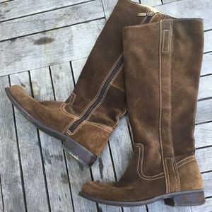 Guess Brown Suede Tall boots
